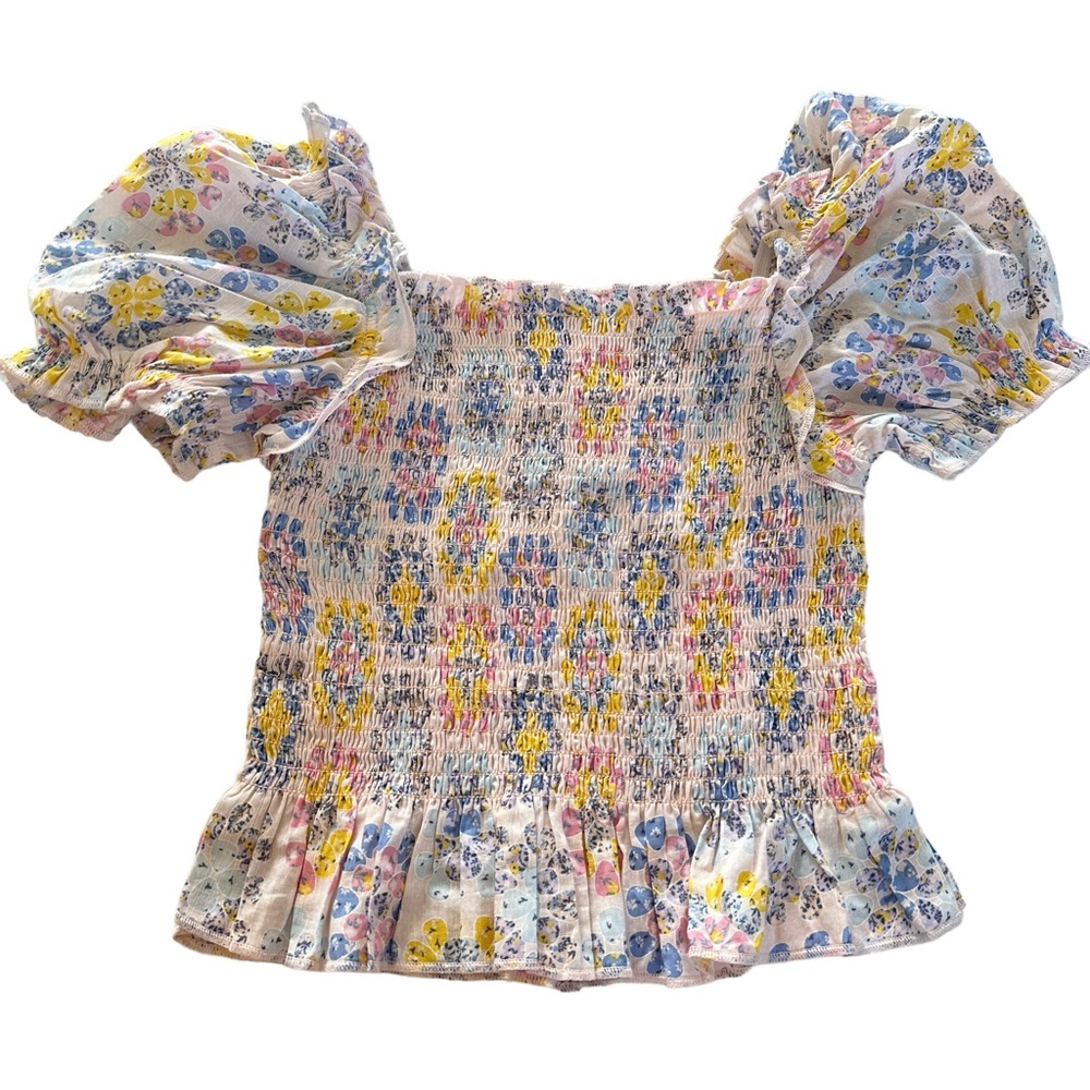 Wonder Nation Smocked Top